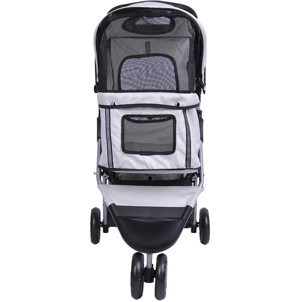 Dog buggy grey