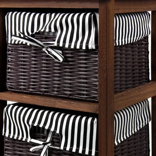 Basket box - Shelves for baskets - Storage box