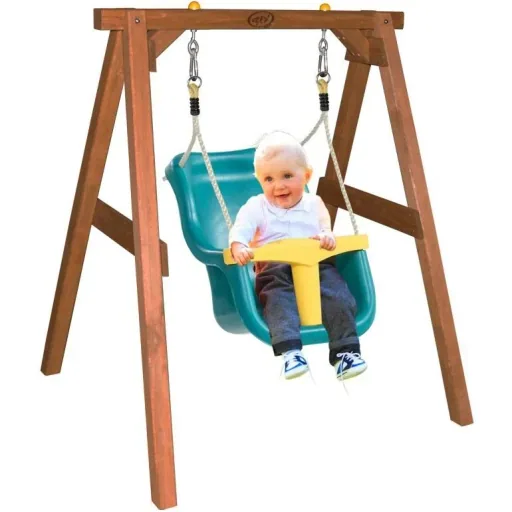 Baby swing brown with seat
