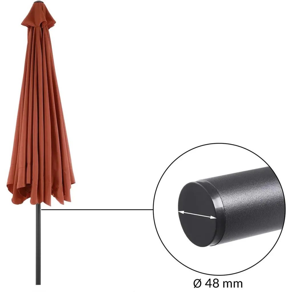 Parasol - Terracotta - Ø330 cm