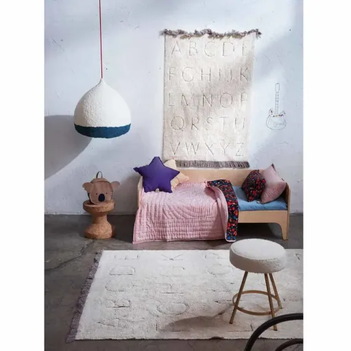 Lorena Canals tapijt ABC wasbaar & gerecycled, Maat: 140 x 200 cm