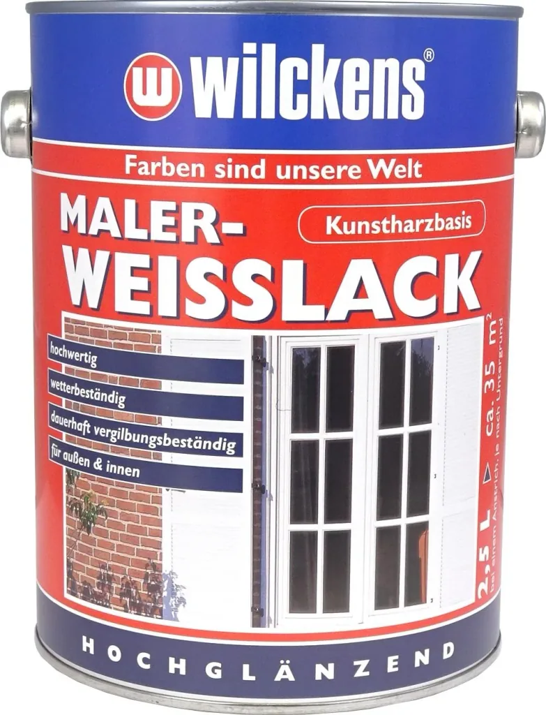 Painter's white lacquer, 2500 ml