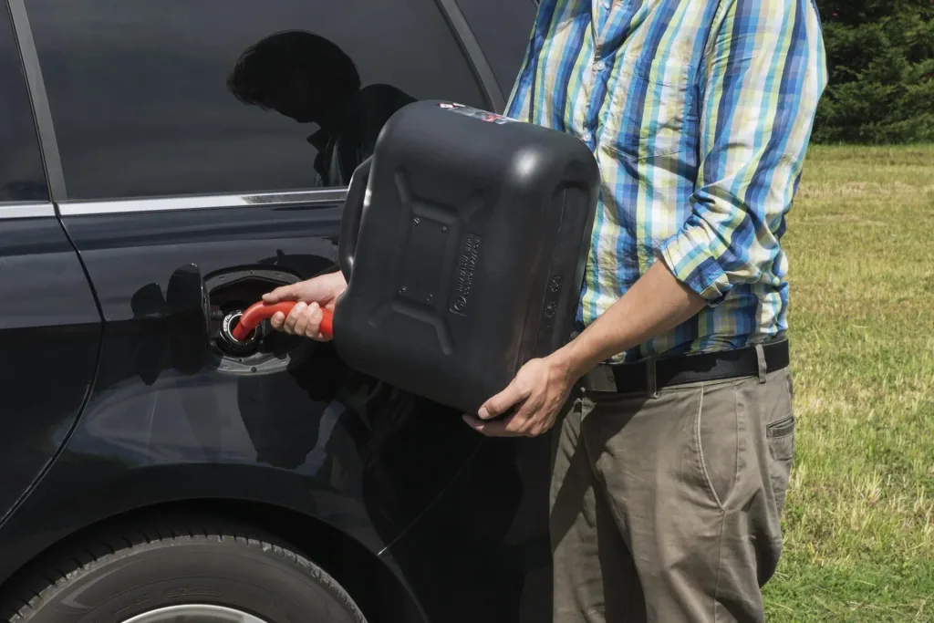 20 litre petrol canister - UN-approved with safety cap