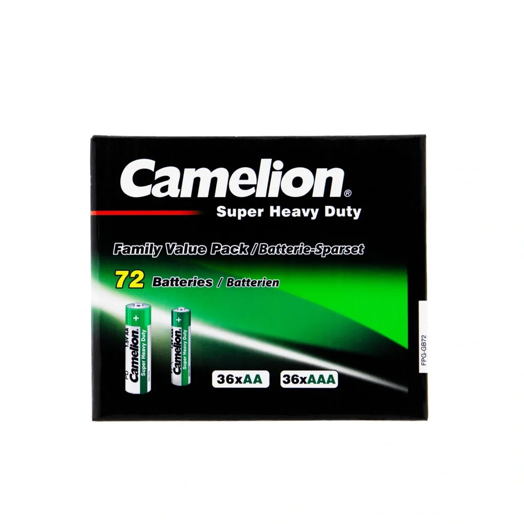 Zinc-carbon value set AA/AAA - 72 pieces