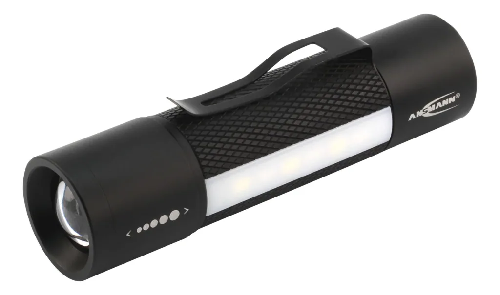 Multifunctional flashlight 3-in-1 - focusable flashlight, work light and signal light