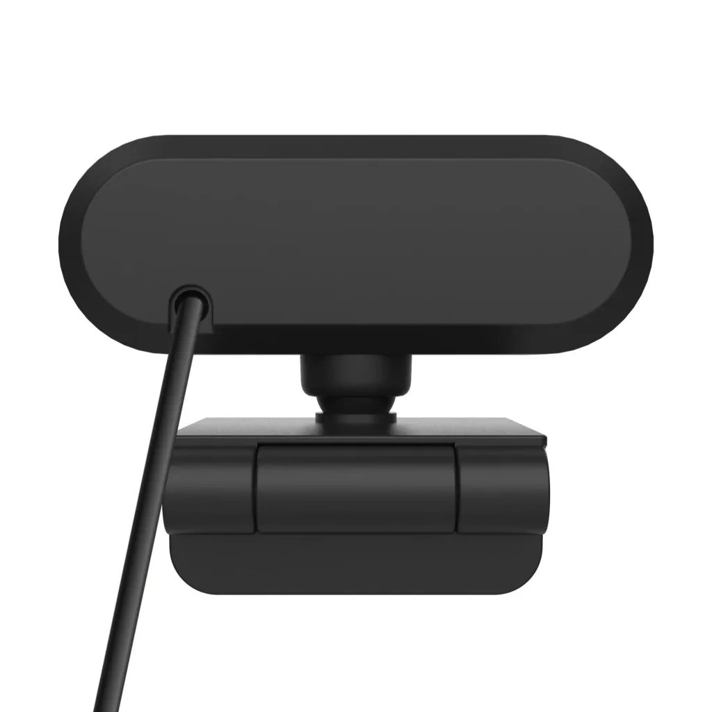 Webcam with 1 megapixel sensor, built-in microphone and monitor clip