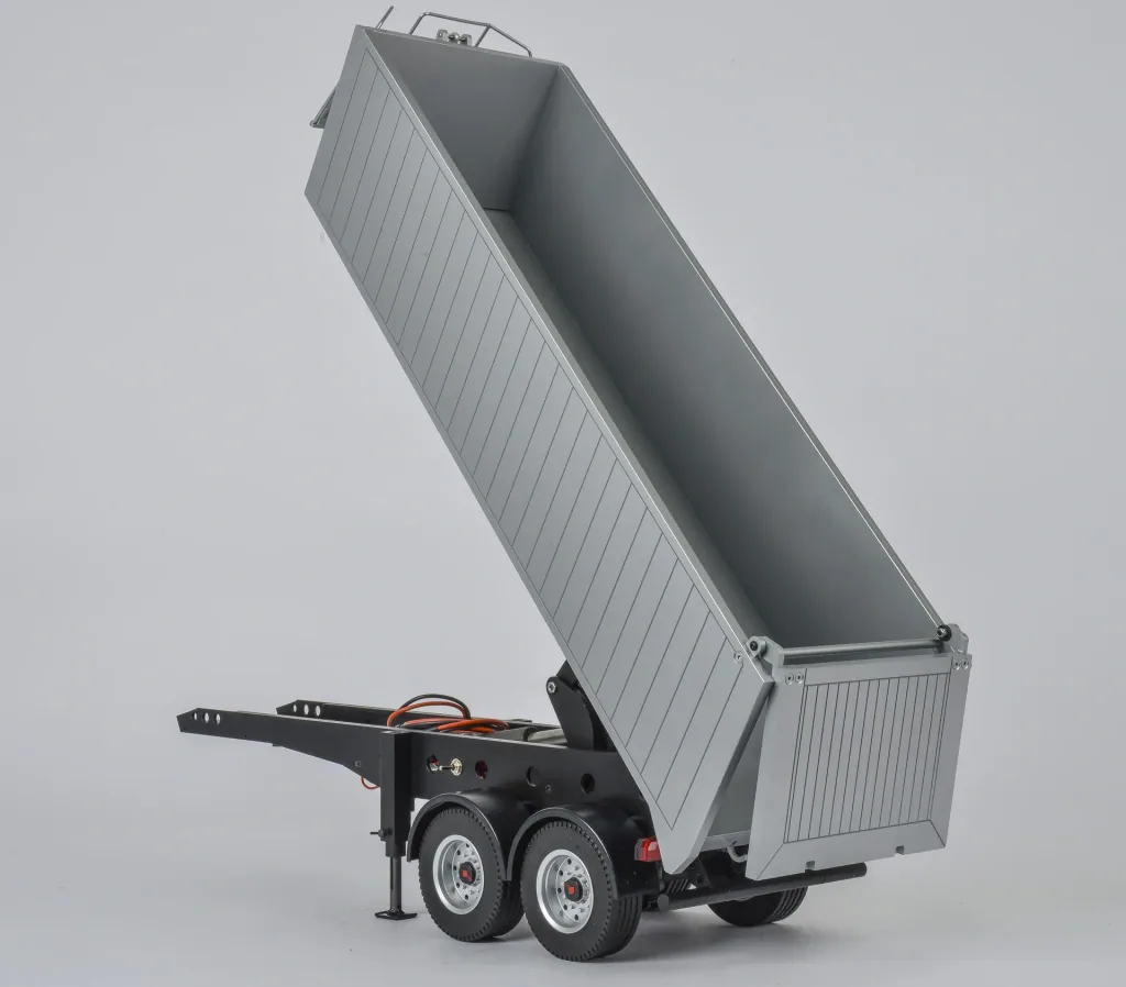 2-axle dump truck semi-trailer 1:14