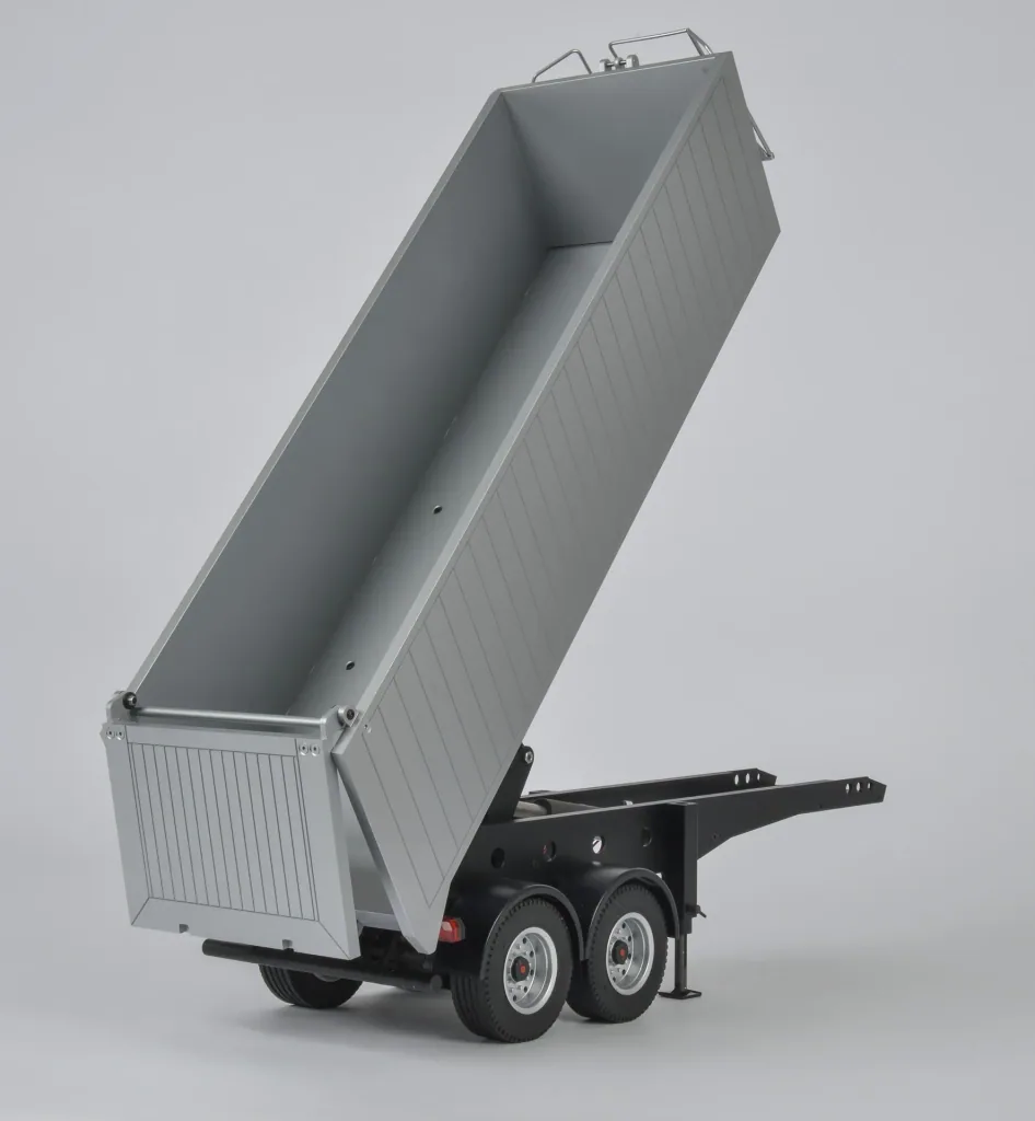 2-axle dump truck semi-trailer 1:14