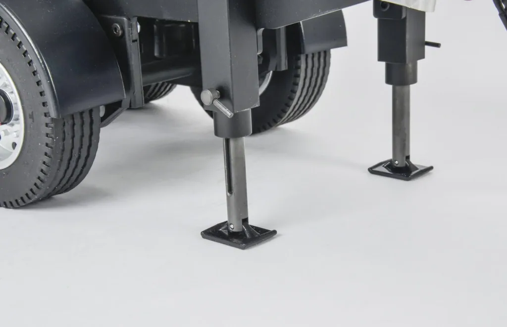 2-axle dump truck semi-trailer 1:14