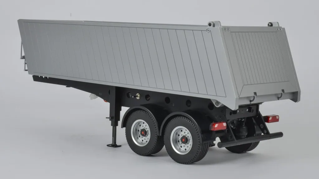 2-axle dump truck semi-trailer 1:14