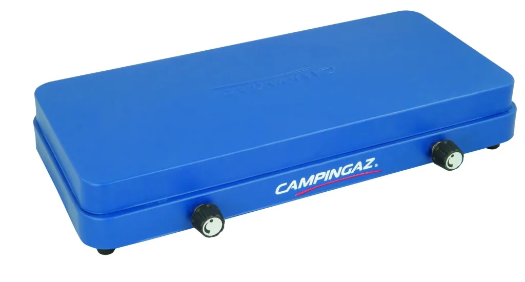 Base Camp Lid 2-burner, with lid, manual ignition, incl. 80cm hose