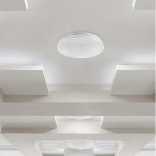 VT-8412-S LED ceiling light with star cover - 12W - 1200 lumens