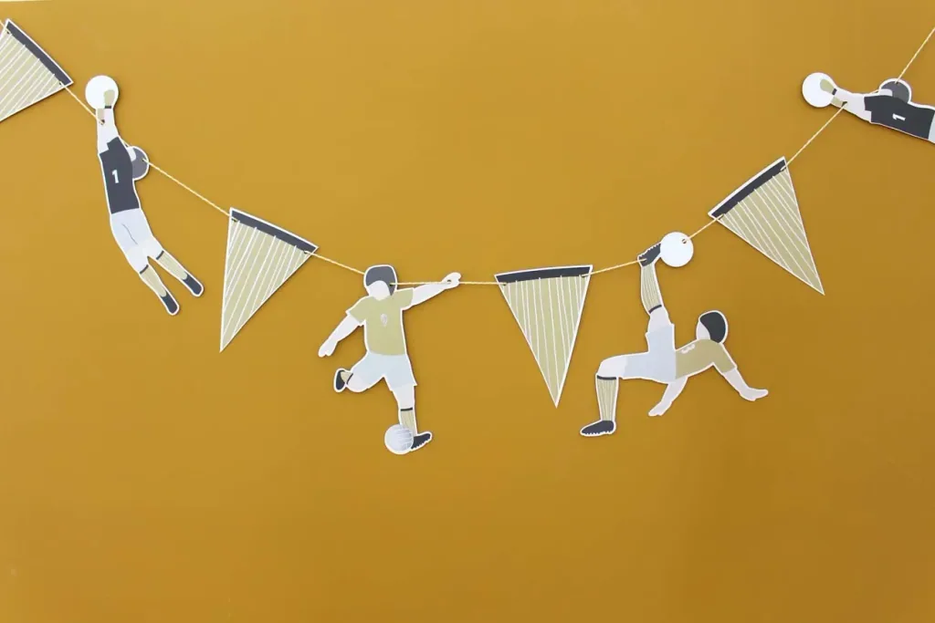 Ava & Yves cadeaupapier zakjes voetbal