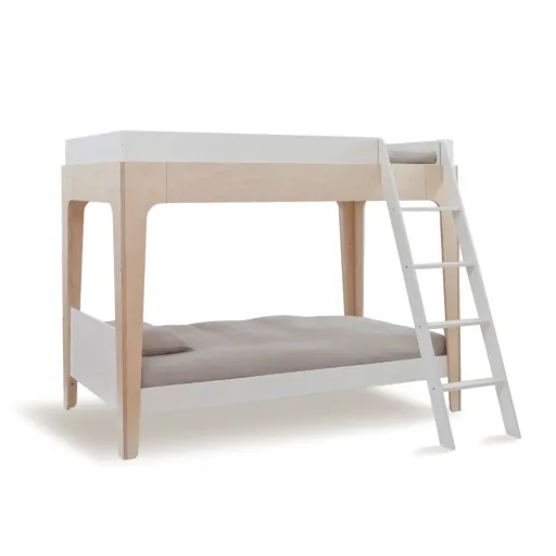 Oeuf Baars berken zolderbed/stapelbed/éénpersoonsbed