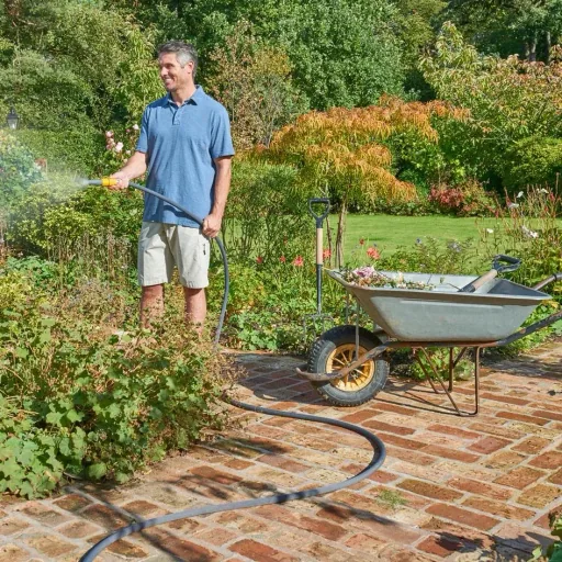Garden hose / Tuffhoze - 35m - Grey - kink-free - UV-resistant - 8135 1240