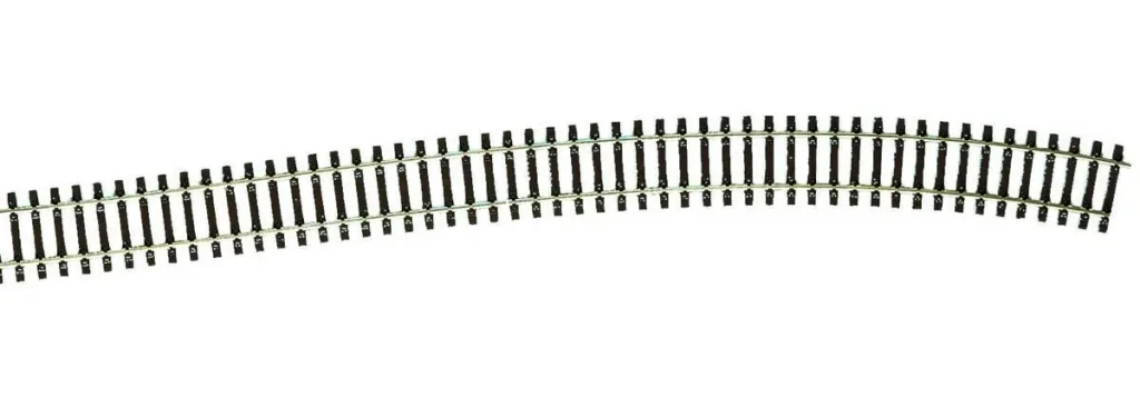 12 flexible tracks F4 with wooden sleepers, length 920 mm