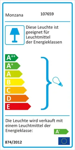 Ceiling light "Amaryllis" 4 bulbs