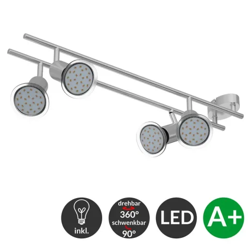 Ceiling light "Amaryllis" 4 bulbs