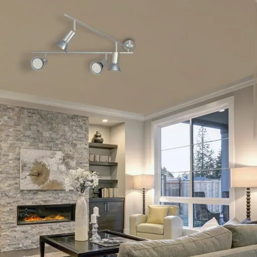 Ceiling light "Amaryllis" 4 bulbs