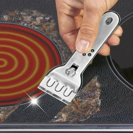 Professional cleaning scraper for hobs