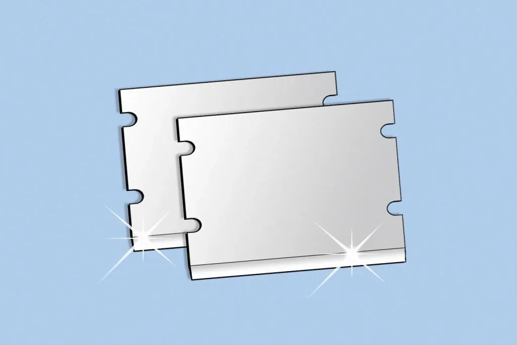 Professional cleaning scraper for hobs