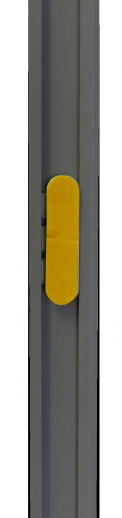 Door pleated blind 100 x 215 cm, drill-free