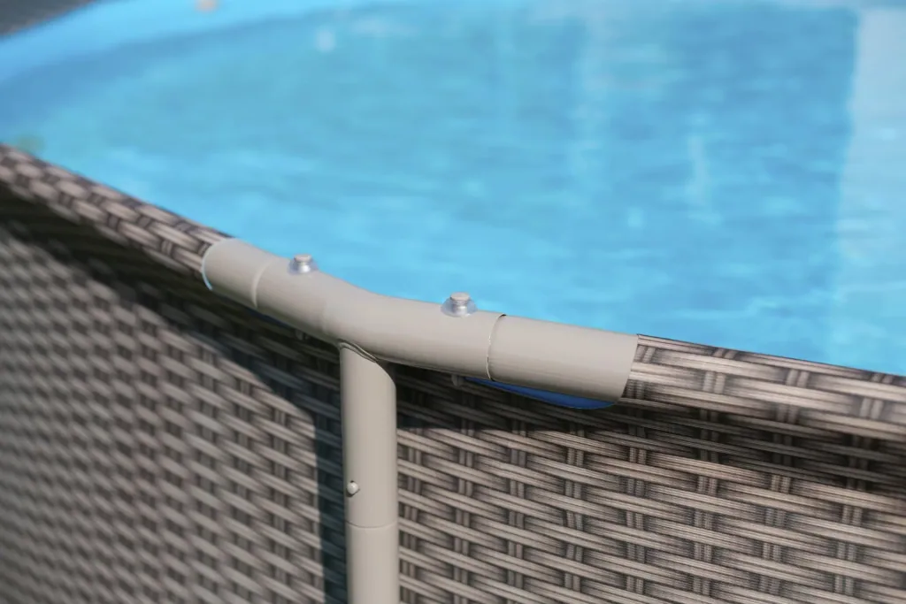Active Frame Pool Ø457 x 106 cm rattan braun