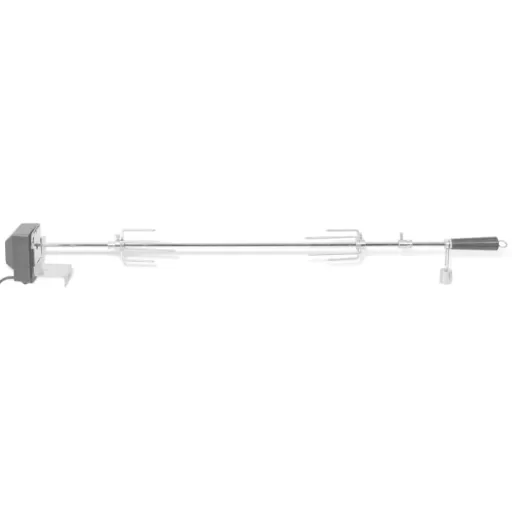 BBQ rotisserie with motor steel 1000 mm