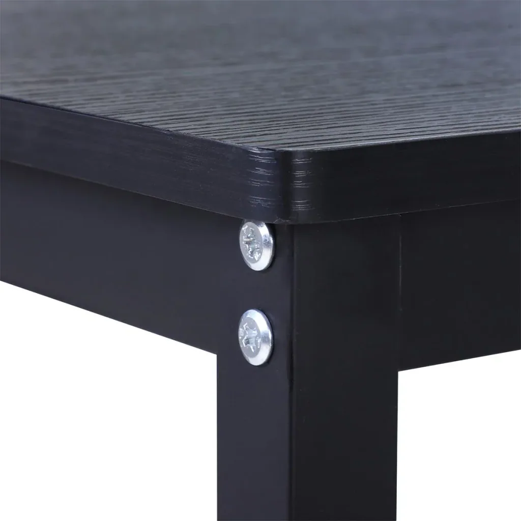 Corner desk black