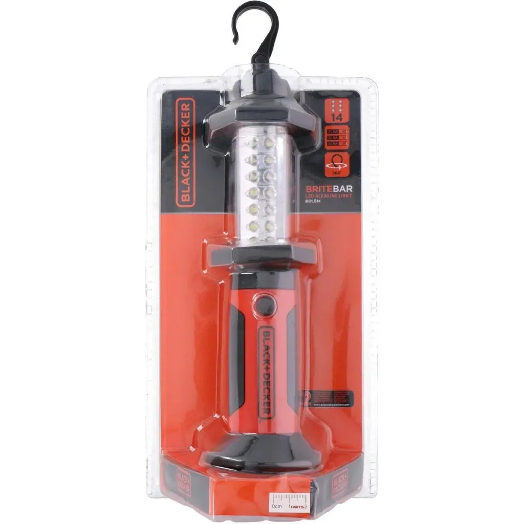 BDLB14 Building light - Flashlight - 14 ultra-bright LEDs - shatter-proof polycarbonate