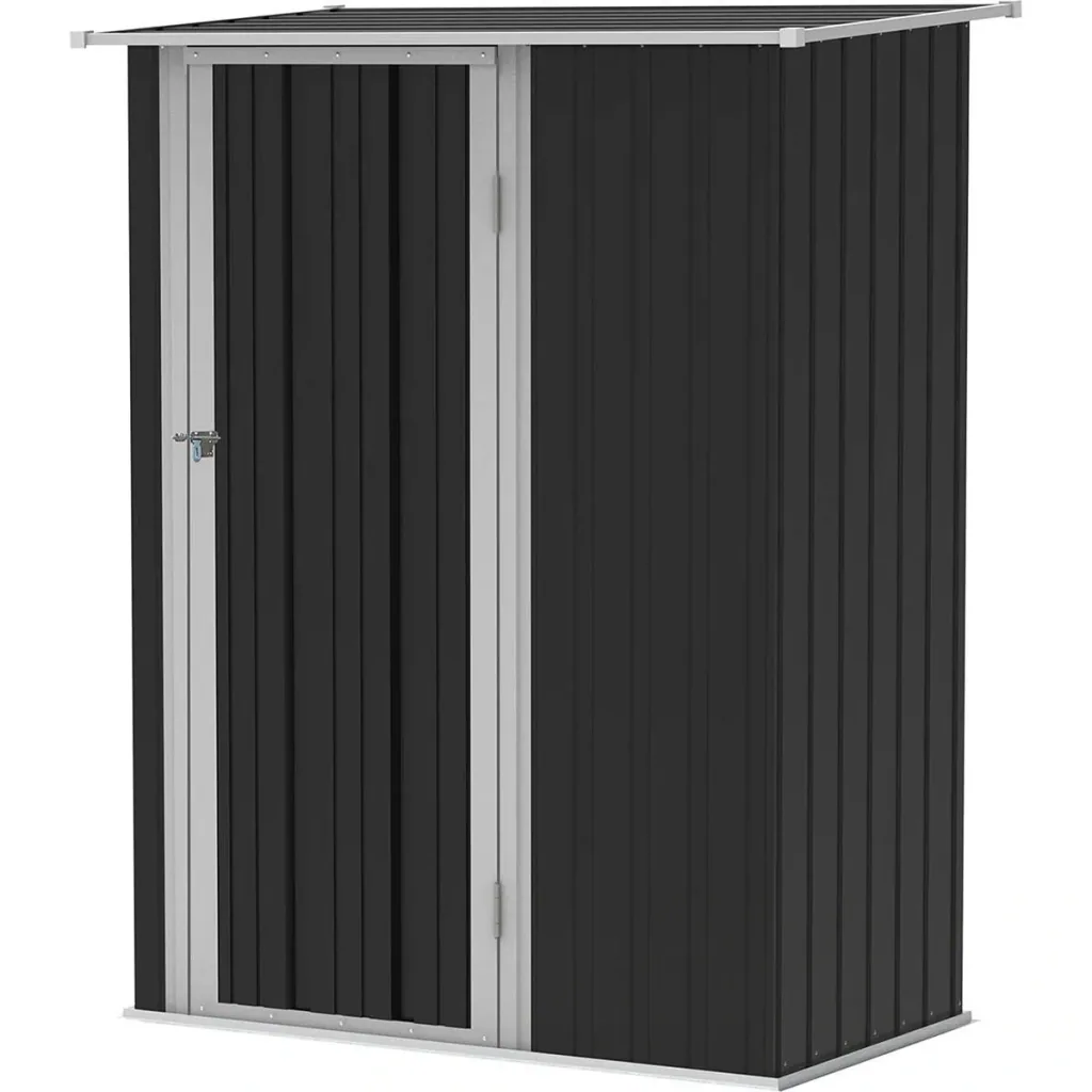 Garden shed - steel - 142 x 84 x 189 cm