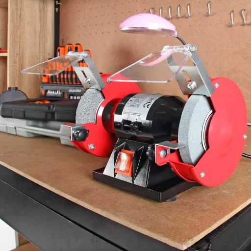 Sander with 2 sanding wheels 120W - DBSM004