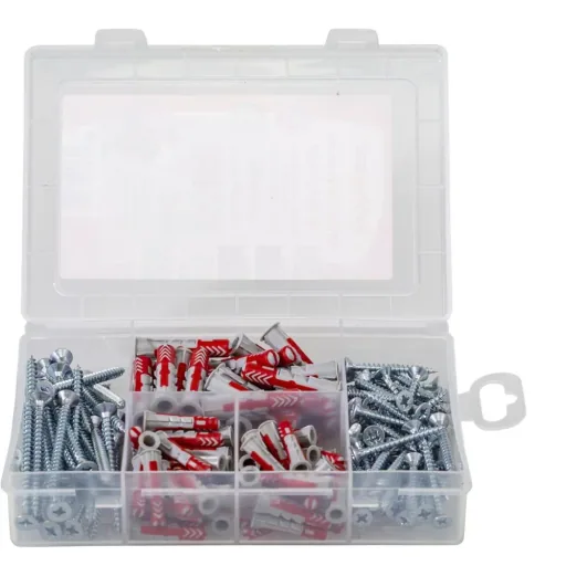 Dowel/screw assortment, MEISTER-BOX DUOPOWER + screw