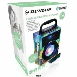 Bluetooth speaker - Speaker BT led Dunlop - portable
