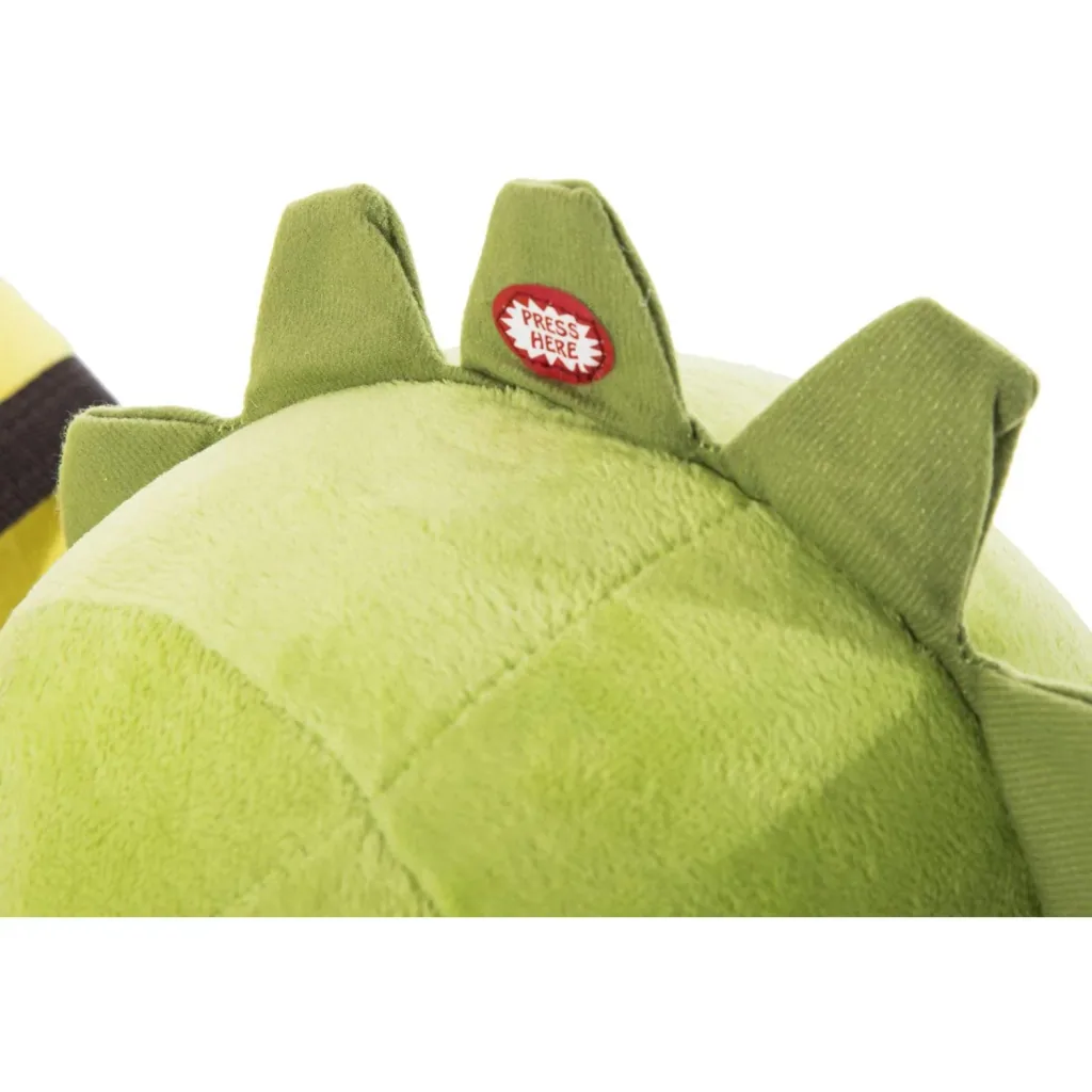 Rocking dragon made of polar fleece
