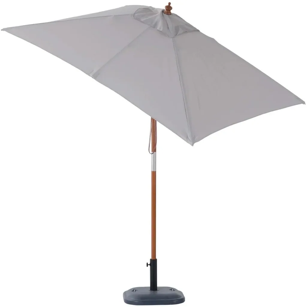 Parasol garden umbrella balcony umbrella foldable gray