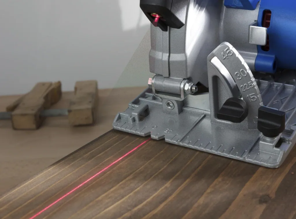 Hand circular saw 1400 Watt with Laser