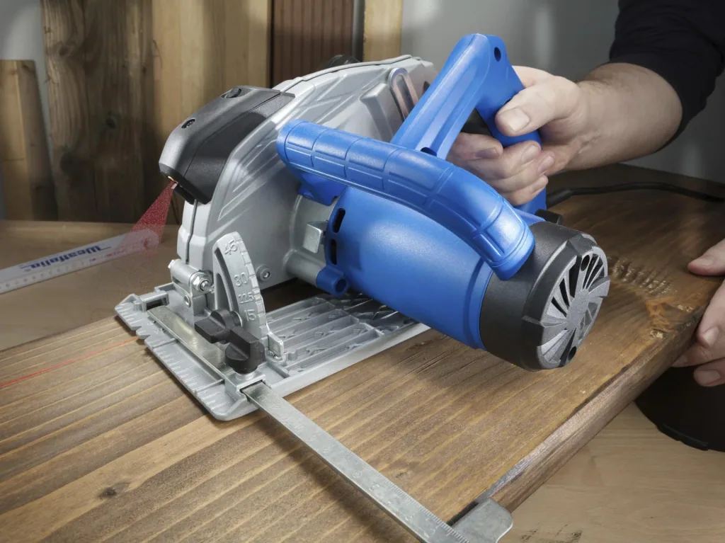 Hand circular saw 1400 Watt with Laser