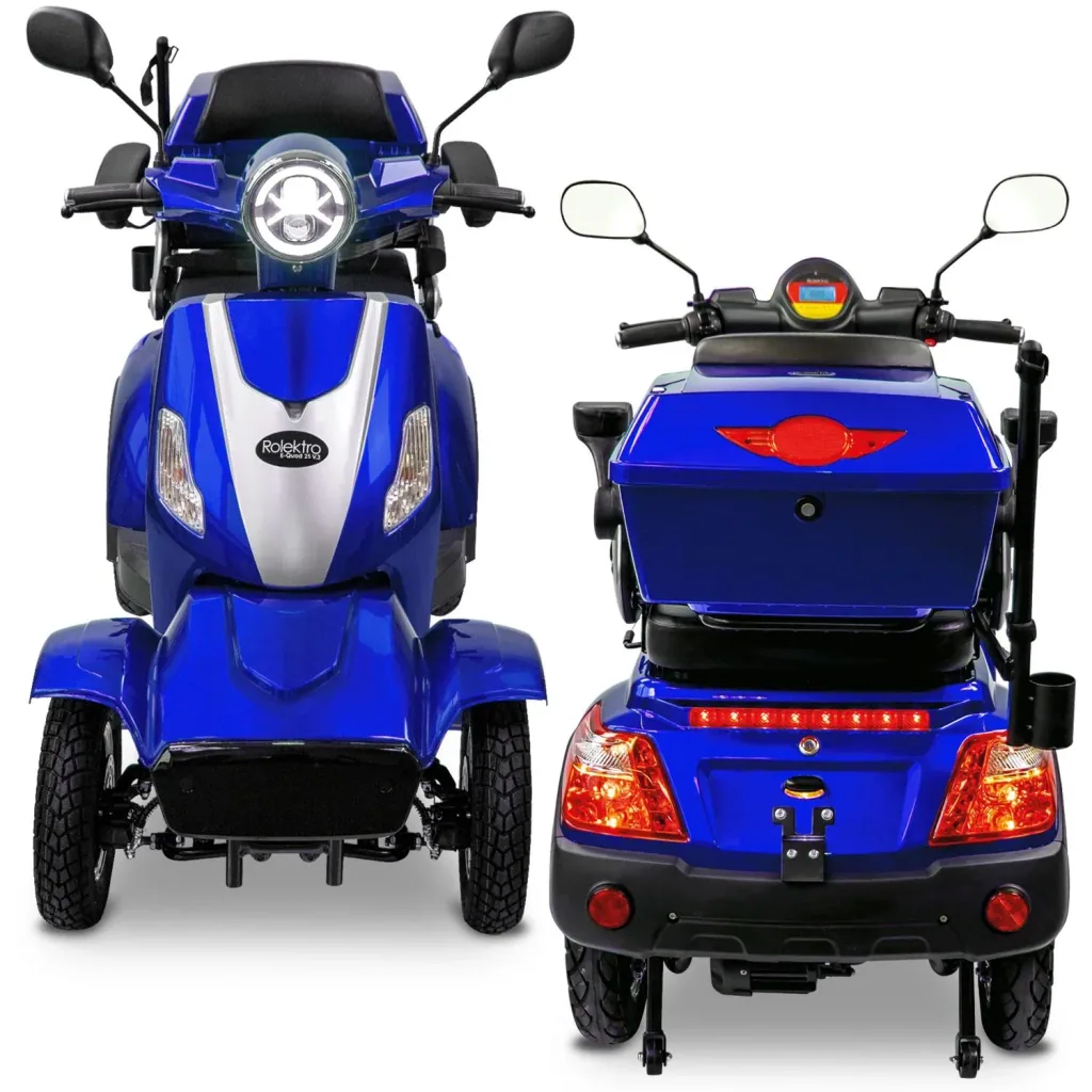 E-Quad 25 V3 Lithium Blue, 1,000 Watt + Cup Holder