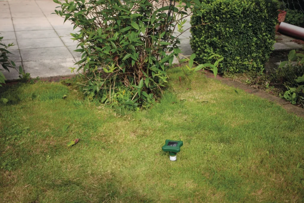 Solar ant repellent