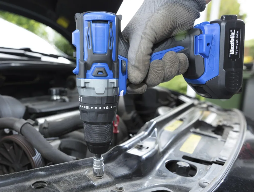 Cordless impact drill 18 Volt Li-Ion ABS 18 BL (without battery and charger)