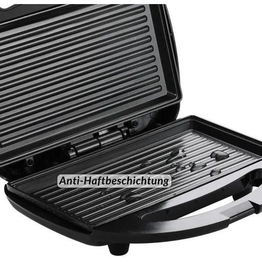 3in1 Sandwichmaker Schwarz 800W