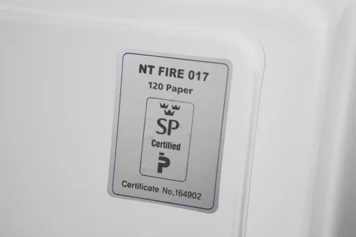 Fire Fighter fireproof safe size 4 with key lock