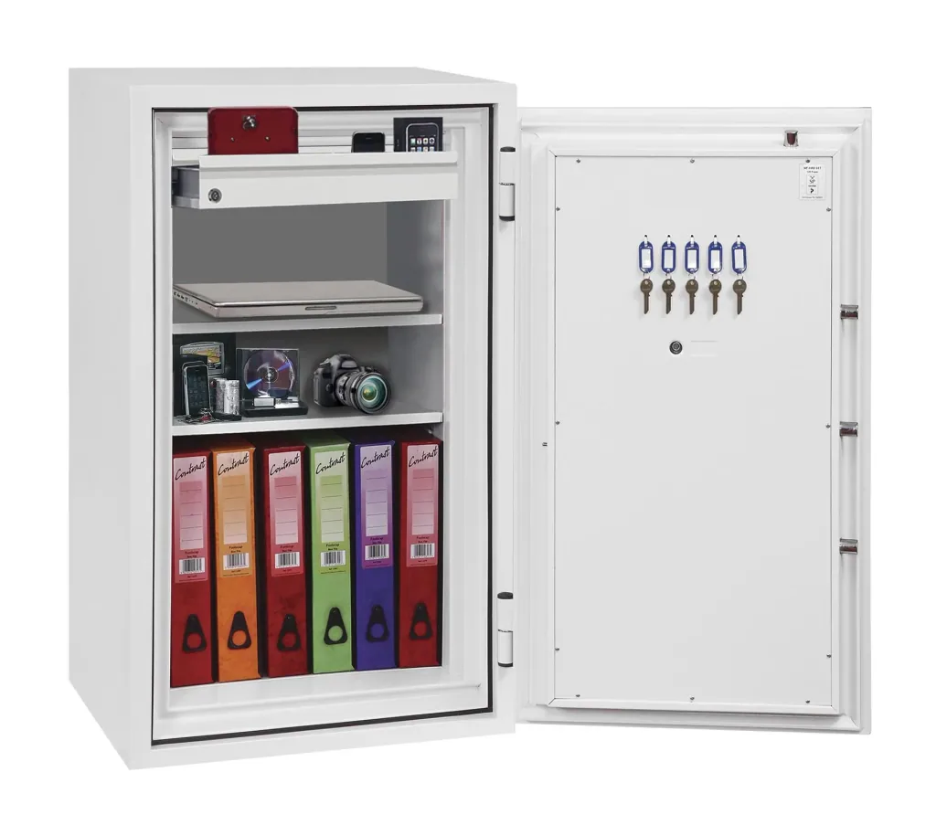 Fire Fighter fireproof safe size 4 with key lock
