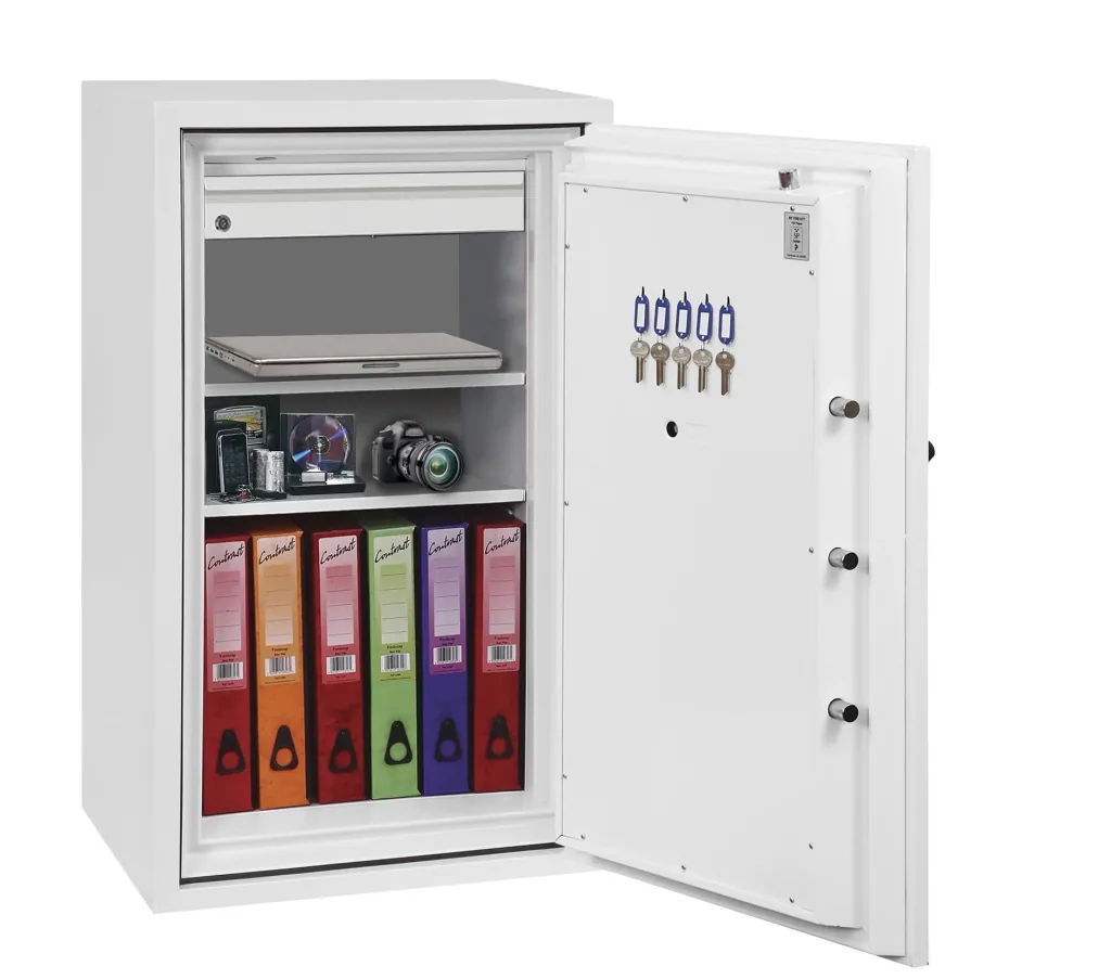Fire Fighter fireproof safe size 4 with key lock
