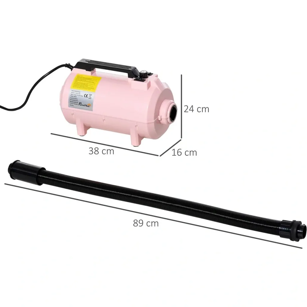 Dog hair dryer 2200W pink