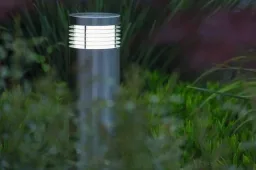 Floor lamp CALLIMA 900mm stainless steel, for outdoor use