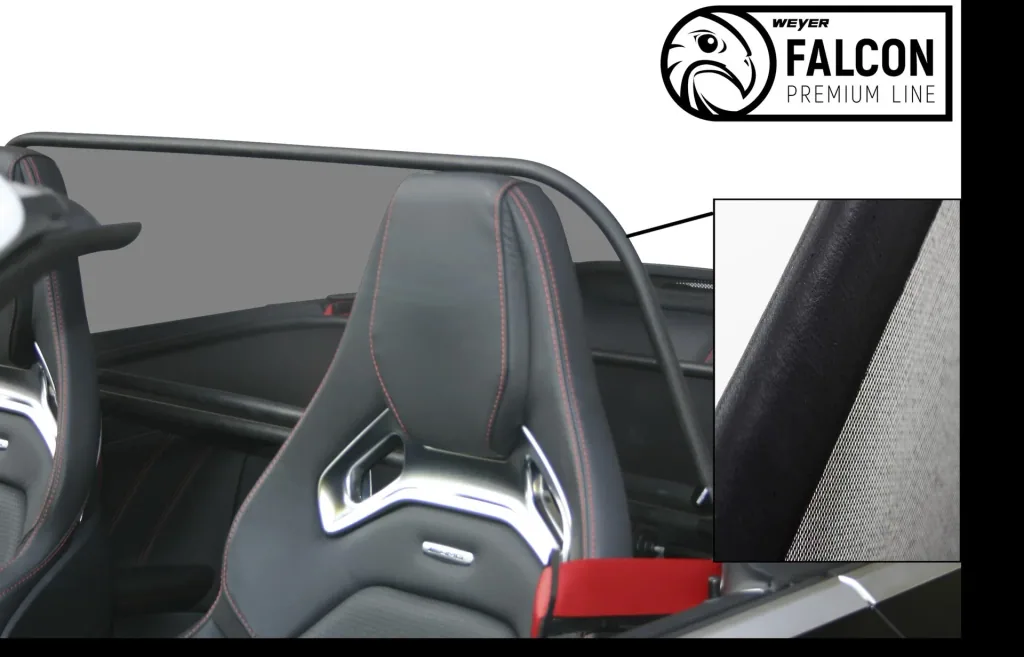Convertible wind deflector - Premium-Line Mercedes SLK R170, built between 1995 and 2004, currently not available