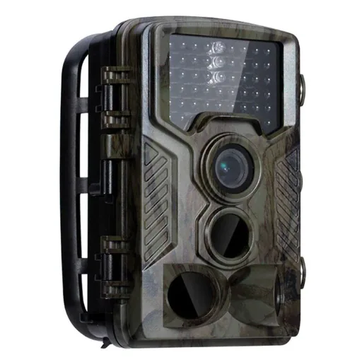 Wildlife and surveillance camera with 8 MP CMOS sensor, motion sensor and infrared illumination