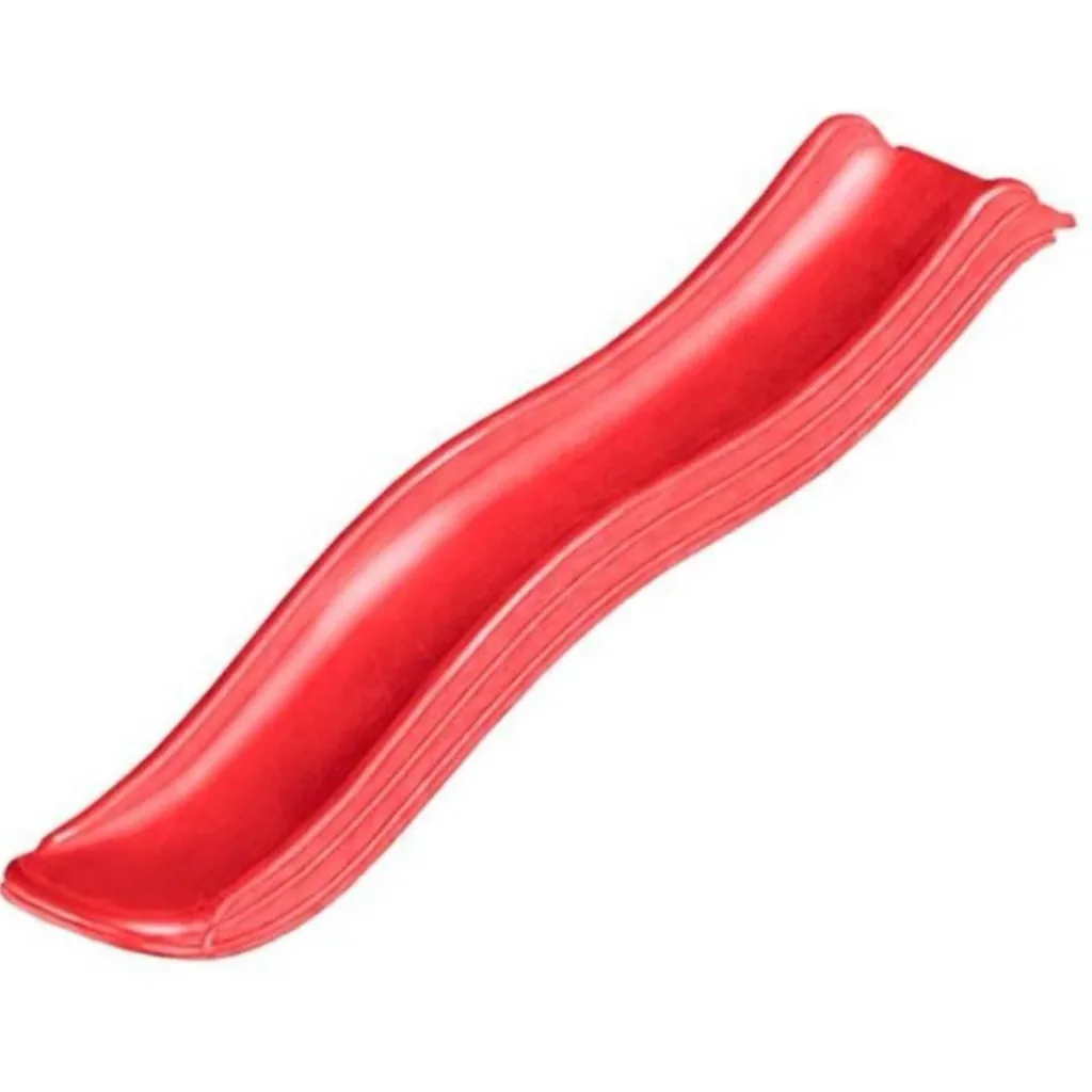Slide 1.75 meters red. For a butt